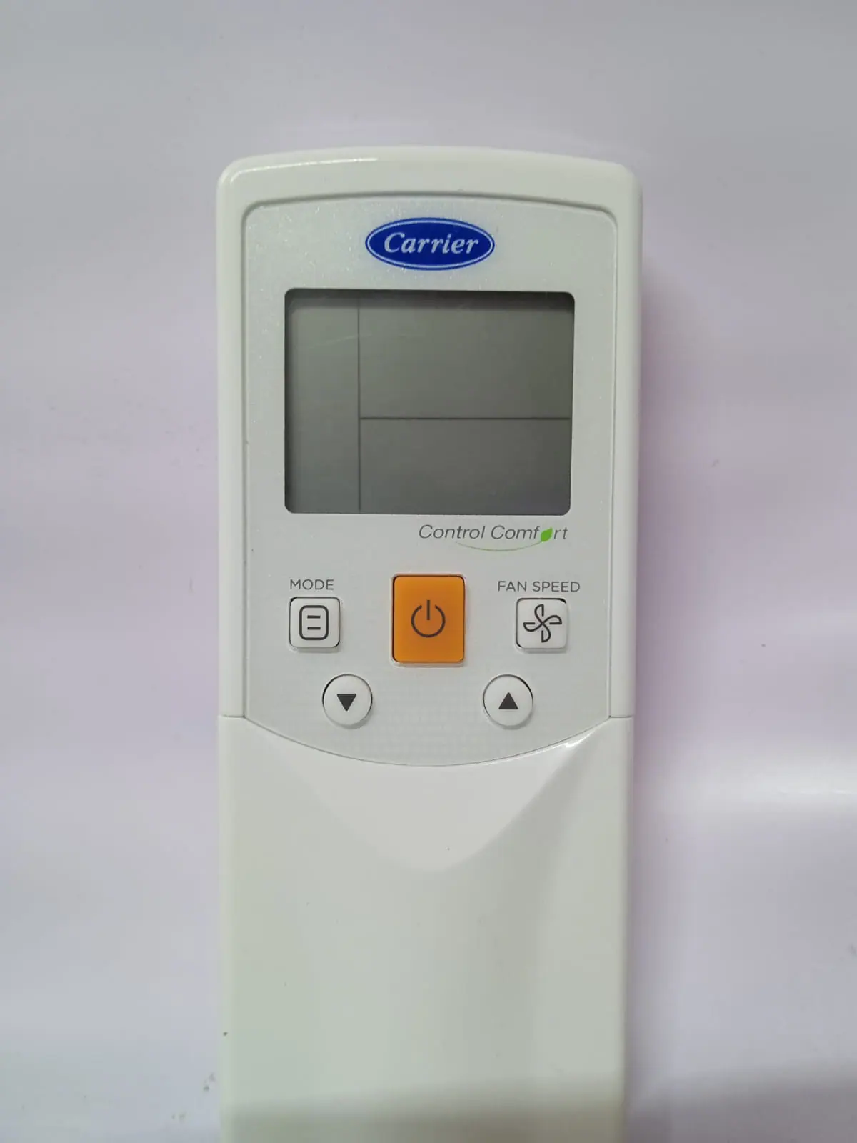 Control remoto para Aire Acondicionado marca Carrier.