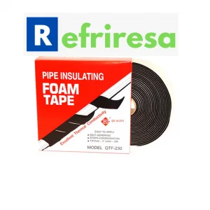 Cinta de Espuma de Goma Foam Tape 1/8"x2 Autoadherible.