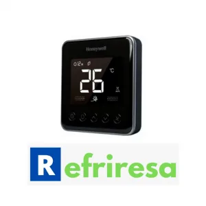 Termostato Digital, Honeywell, Negro 110v, Tf418dn/s.
