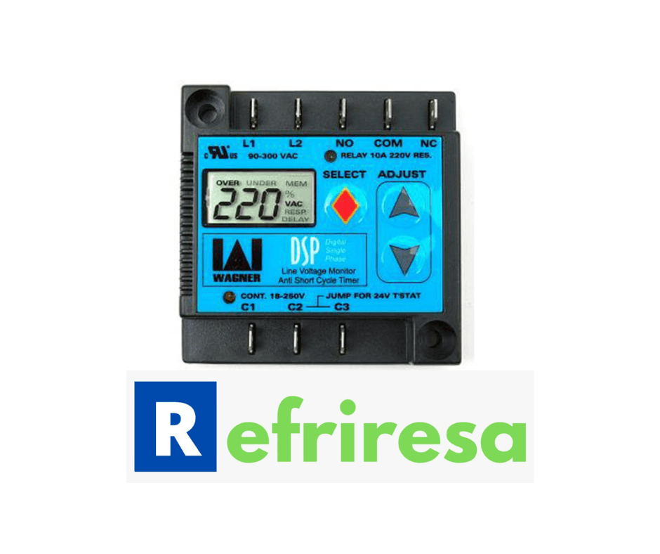 Protector Monófasico de Voltaje Wagner Mod.: DSP-1