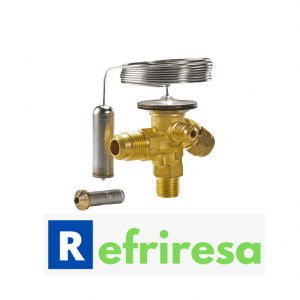 Válvulas de expansión termostáticas T2/TE2 con orificio intercambiable.