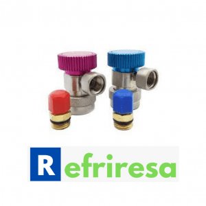 Kit Cople Rapidos Adaptador Para Cargar Gas.