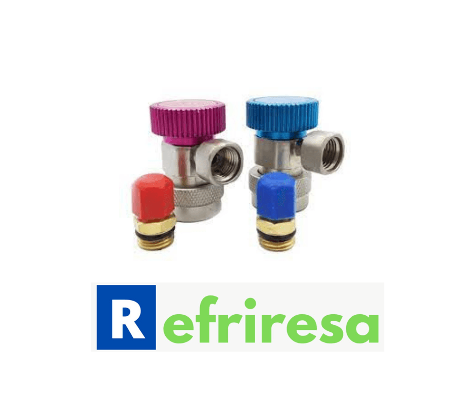 Kit Cople Rapidos Adaptador Para Cargar Gas.