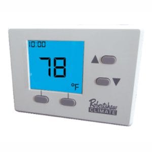 TERMOSTATO ROBERTSHAW PROGRAMABLE 1 FRIO / 1 CALOR 24V.